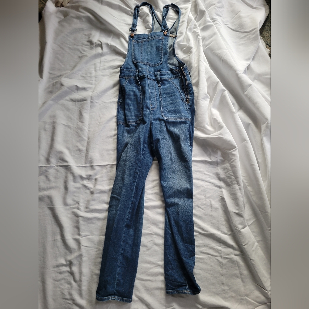 Madewell straight leg overalls